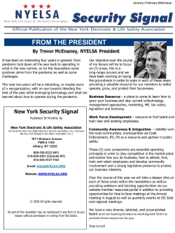 NYELSA Security Signal Cover - Jan/Feb 2024